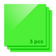 3 mm Grass Green Opaque Glossy Acrylic Sheet (3 Stk.)