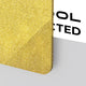 3 mm Gold Glitter Opak Glänzendes Acrylglas Blatt Plexiglas (2 Stk.)