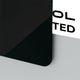 1 mm Schwarzes undurchsichtiges glänzendes Acrylglasblatt (10 Stk.)