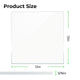 3 mm Klar mattiert Transparent Glänzend Acryl Blatt Plexiglas (3 Stk.)