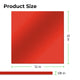 3 mm Blassrote Spiegel-Acrylplatte (5 Stk.)