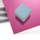 3 mm Rosa Spiegel Acryl Blatt Plexiglas (5 Stk.)
