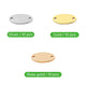 Electroplated Multicolor Pendant (30 Stk.)