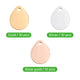 Electroplated Multicolor Pendant (30 Stk.)