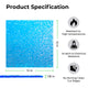 3 mm schillernde transparente blaue Folie Wasser Ripple Acryl Plexiglas (3 Stk.)