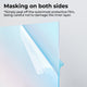 3 mm Klar schillernd Transparent Blau Folie Mattiert Acryl Plexiglas (3 Stk.)